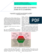 A Review of Intelligent Tutoring Systems in E-Learning