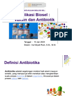 Aplikasi BIologi Vaksin Dan Antibiotik, PPTX