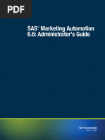 SAS MA 6.6 Admin's Guide