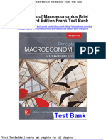 Full Download Principles of Macroeconomics Brief Edition 3rd Edition Frank Test Bank PDF Full Chapter