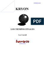 Kryon Los Tiempos Finales