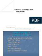 Acute Respiratory Distress Syndrome