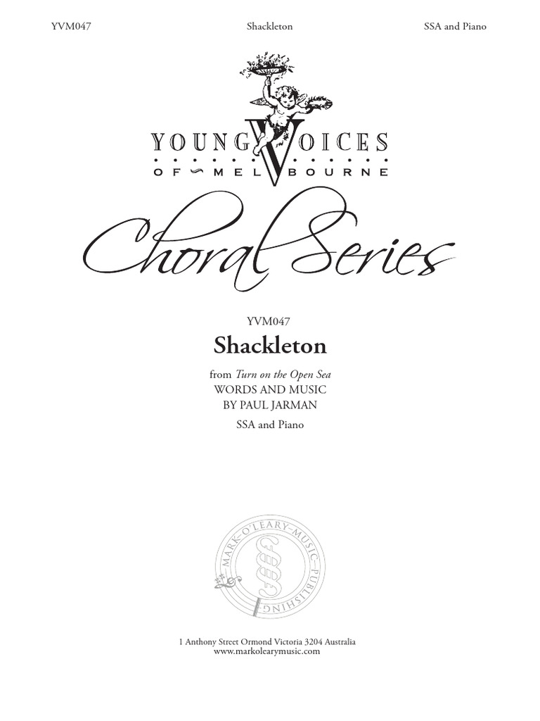 1b. Shackleton - Piano | PDF | Alphabet latin