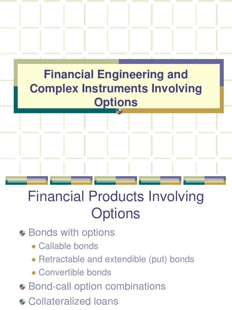 Options in Financial Engineering | PDF | Bonds (Finance) | Warrant ...