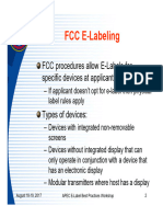 FCC E-Labeling