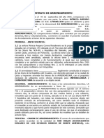 Contrato de Arrendamiento of 7o1 Shyris y República Del Salvador 01 de Septiembre