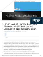 Filter Basics Part 5 - Lumped Element and Distributed Element Filter Construction