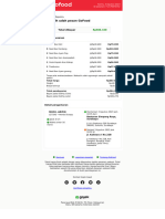 Makasih Udah Pesan Gofood: Total Dibayar