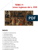 TEMA 11 - Revoluciones Inglesas S. XVII