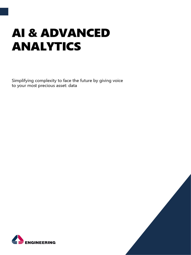 ENG21 WP AI+&+Advanced+Analytics Eng | PDF | Machine Learning ...