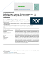 Evaluation of Pre-Treatment Efficiency On Sugarcane Bagasse Fibers For The Produ