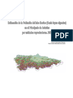 Estimacion de La Poblacion de Lobo en Asturias 2021.