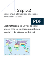 Climat Tropical - Wikipédia