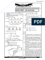 SSC CGL Model Paper - 14 Solution PDF