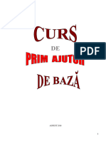 Suport Curs de Prim Ajutor de Baza