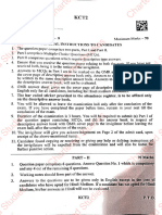 CA Intermediate Auditing Question Paper Nov 2023