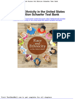Full Download Race and Ethnicity in The United States 8th Edition Schaefer Test Bank PDF Full Chapter