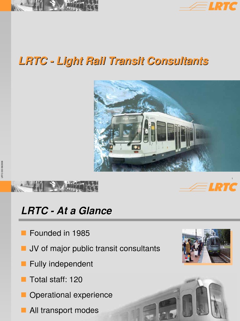 LRTC - Light Rail Transit Consultants | PDF | Light Rail | Public Transport