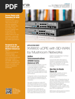 Application Brief xv8800 Ucpe With SD Wan by Mushroom Networks