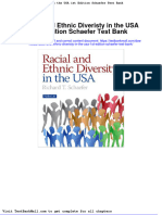 Full Download Racial and Ethnic Diveristy in The Usa 1st Edition Schaefer Test Bank PDF Full Chapter