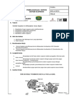 Jobsheet Double Wisbone, Pegas Daun