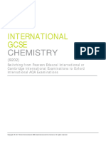 AQA IGCSE Chemistry Switching Guide v1