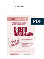 Direito Previdenciário - Ed. 2017 - OAB e Concursos - Theodoro Vicente Agostinho