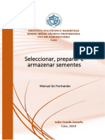 Seleccionar, Preparar e Armazenar Sementes