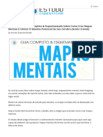 COMO CRIAR MAPAS MENTAIS - Ebook - GRÁTIS