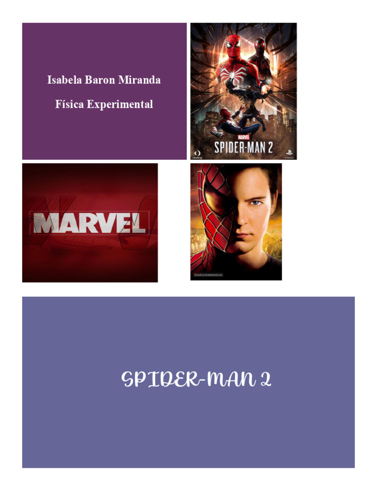 Resistencia de la telaraña de Spider-Man | PDF