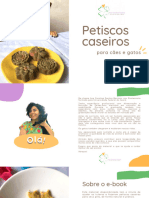 Petiscos Caseiros-Compactado - Envio