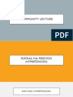 Community Lecture