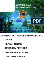 Penyusunan Proposal