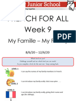 (485022) French For All - Week 9 - Ma Famille