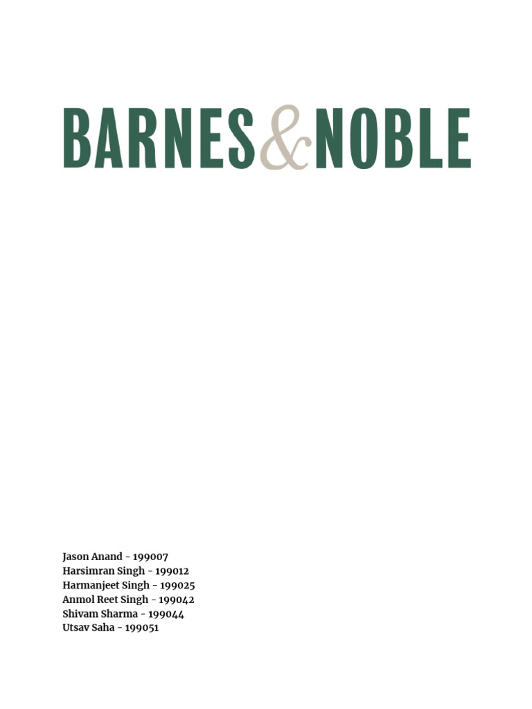Barnes & Noble PDF E Reader Barnes & Noble