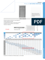 Rejillas Retorno Vertical
