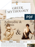 Greek Myth Report