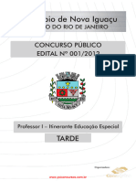 Professor I Itinerante Educacao Especial