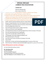 Fcci Chinese Visa Facilitation