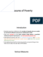 Unit 4 Measures of Poverty