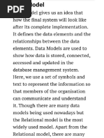 Data Modeling .2