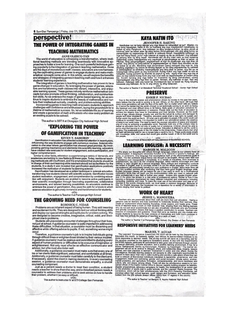 Perspective | PDF