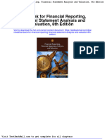 Full Download Test Bank For Financial Reporting Financial Statement Analysis and Valuation 8th Edition PDF Full Chapter