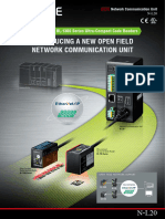 Introducing A New Open Field Network Communication Unit: For SR-700 and BL-1300 Series Ultra-Compact Code Readers