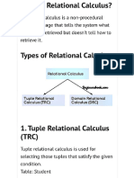 Relation Calculus