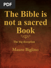 The Bible Is Not A Sacred Book - Mauro Biglino
