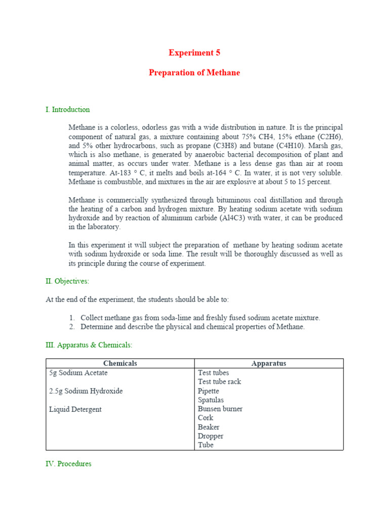 PM5 Lab Report 2 | PDF | Methane | Biogas