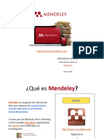 Mendeley Presentación