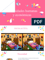 Necesidades Humanas y Economicas