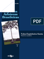 Especies Arboreas Brasileiras Vol 3 Falsa Espinheira Santa